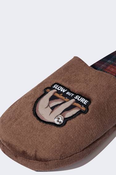 Man Flat Sole Slipper