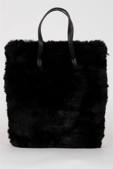 Kadın Pelüş El Çantası