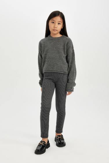 بنطلون ليجن بناتي ستاندارت أسود