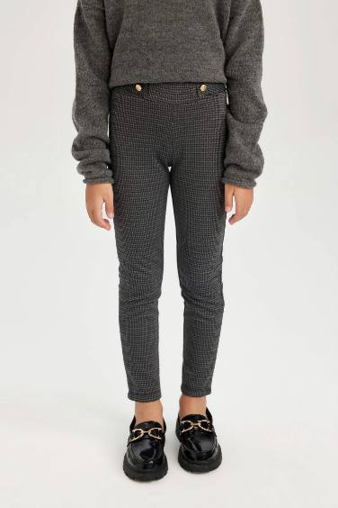 بنطلون ليجن بناتي ستاندارت أسود