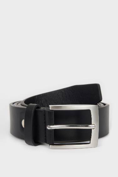 Boy Faux Leather Casual Belt