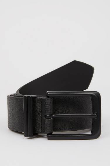 Ceinture en simili cuir pour Homme