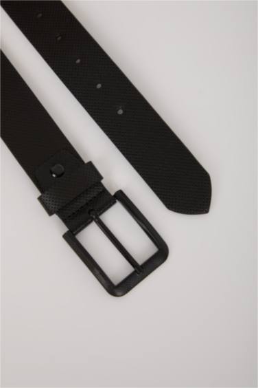 حزام رجالي كلاسيكي جلد صناعي