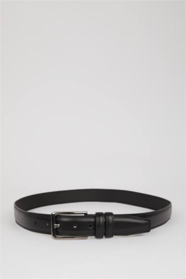 حزام كلاسيكي رجالي جلد صناعي