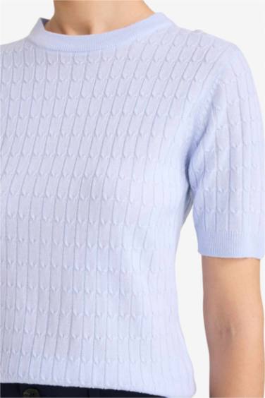 Свитер Regular Fit с круглым вырезом