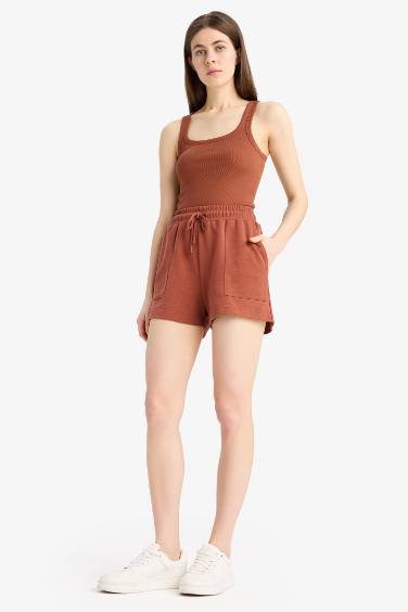 Regular Fit Basic Bermuda