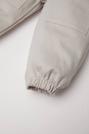 بنطلون بيبي اولادي كارجو جبردين قصة عادية بجيب