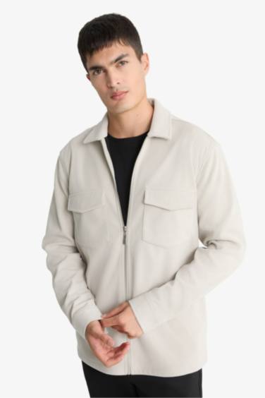 قميص قصة عادية بياخة بولو بجيب