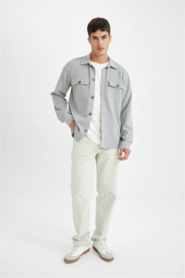 қалыпты пішім поло жаға Сыртқа киетін жейде