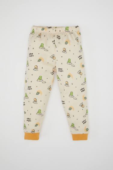 Baby Boy Dinosaur Printed 2 Piece Pajama Set