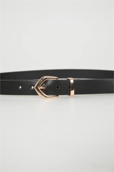 Lot de 2 Ceintures en similicuir pour femme