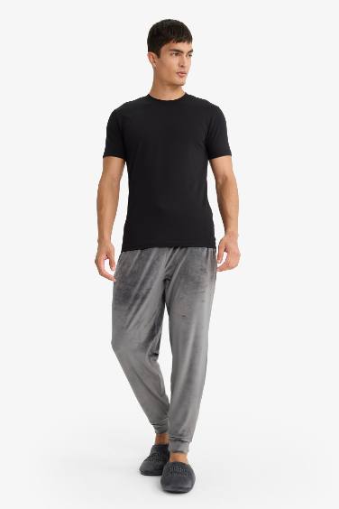 Slim Fit Dar Kesim Bisiklet Yaka Üst