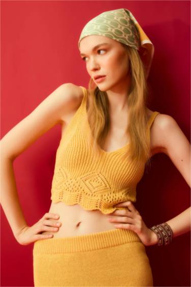 Débardeur coupe régulière à Col en V