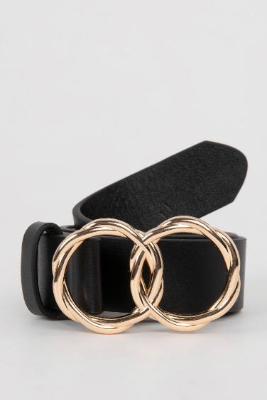 Ceinture en simili-cuir pour Femme