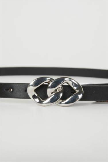 حزام نسائي جلد صناعي