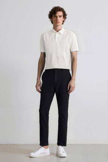 Jogger Yazlık Kumaş Pantolon Basic Düz Cepli Düz Paça