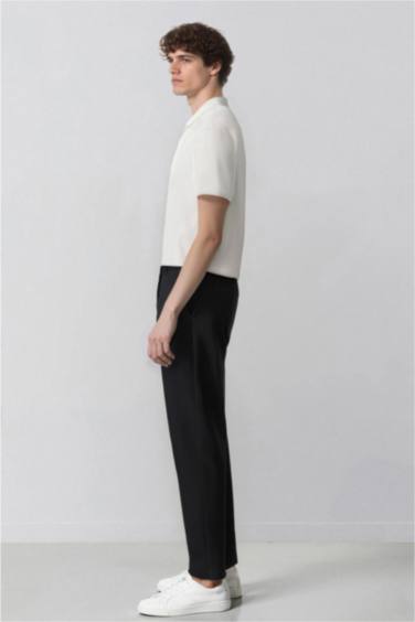 Jogger Yazlık Kumaş Pantolon Basic Düz Cepli Düz Paça