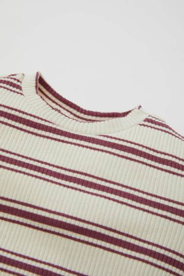 Комплект из 2-х вещей в полоску для малышей девочек