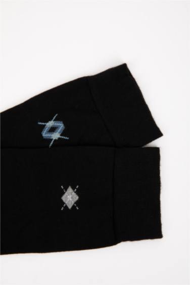 جوارب طويلة بامبو رجالي - قطعتين