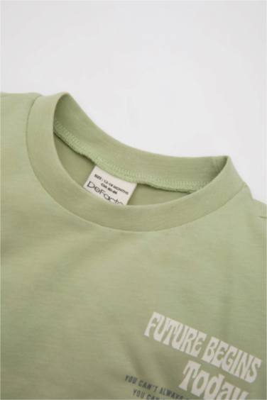 Baby Boy Printed Short Sleeve T-Shirt