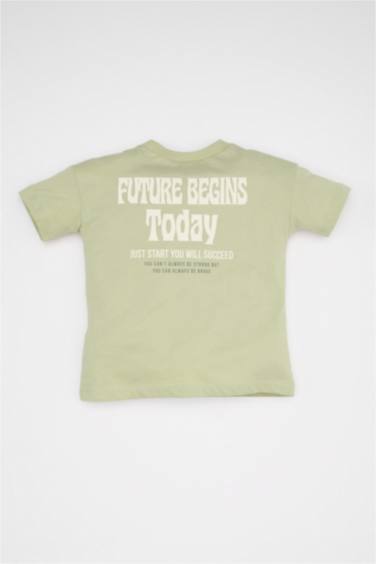 Baby Boy Printed Short Sleeve T-Shirt