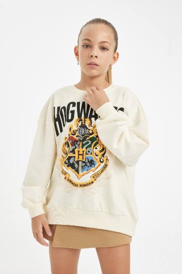 Sweat-shirt Oversize Harry Potter à Col rond