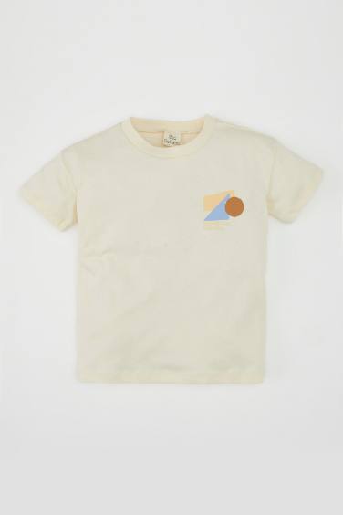 Baby Boy Printed Short Sleeve T-Shirt