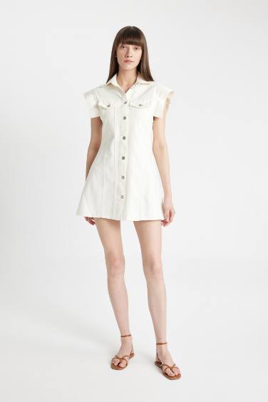 Fashion Fit Denim Mini Dress