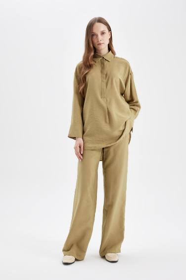 Wide Leg Trousers