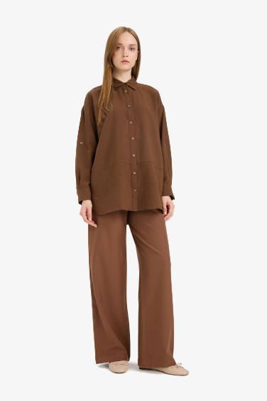 Wide Leg Trousers