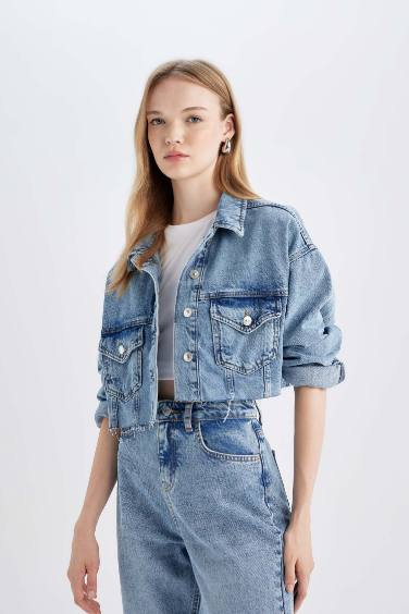 Crop Jean Jacket