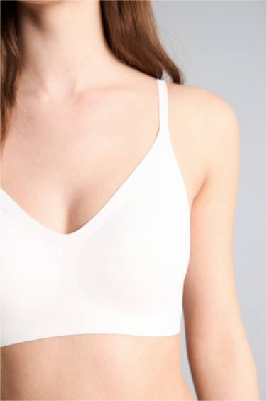 Çıkarılabilir Kap Çıkarılabilir Pedli Görünmez Sütyen - Görsel 4