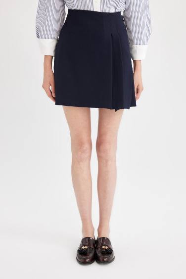 Normal Waist Mini Skirt