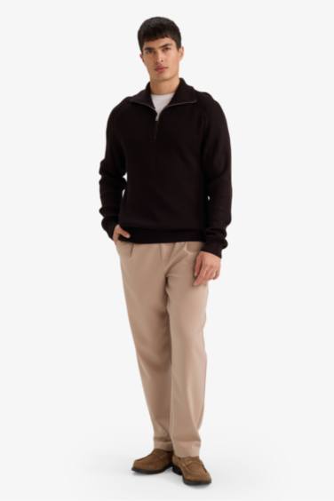 Standard Fit Turtleneck Knitwear Pullover