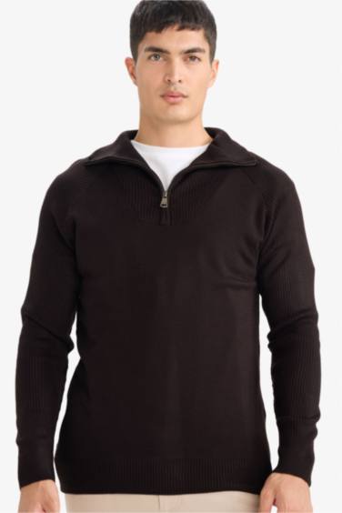 Standard Fit Turtleneck Knitwear Pullover