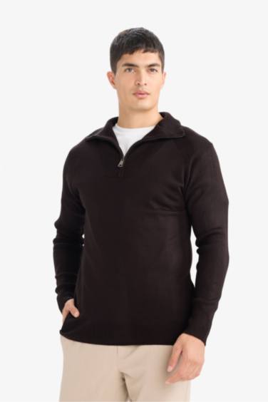 Standard Fit Turtleneck Knitwear Pullover