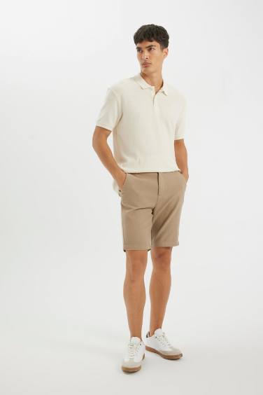 Cotton Bermuda Shorts