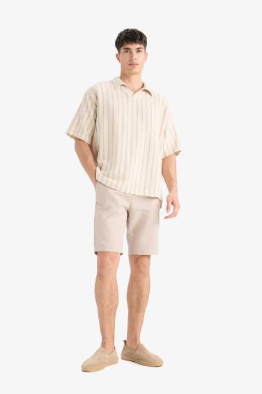 Cotton Bermuda Shorts