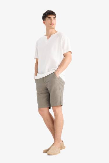 Cotton Bermuda Shorts