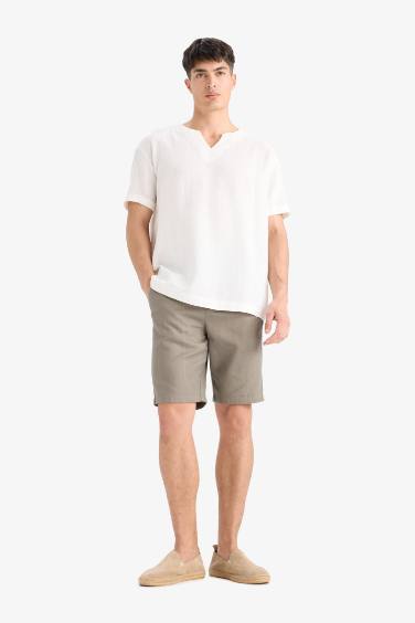Cotton Bermuda Shorts