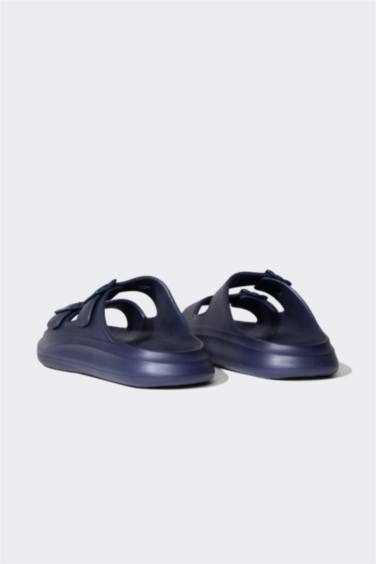 Man Flat Sole Double Banded Eva Slippers