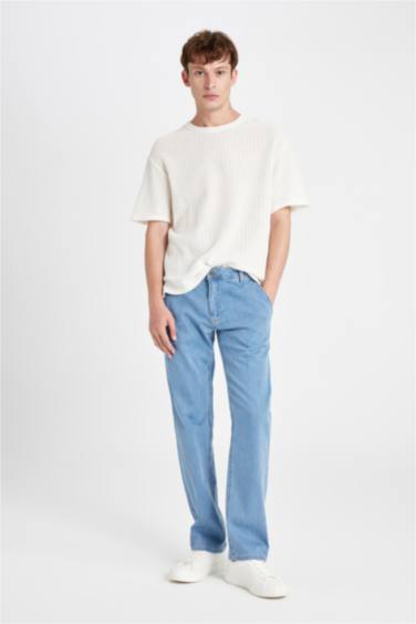 Sergio Regular Fit Normal Kalıp Normal Bel Boru Paça Jean Pantolon