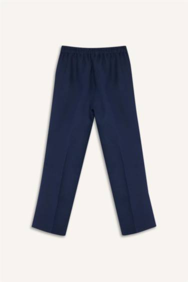 Straıght Fıt Keten Pantolon - Görsel 7