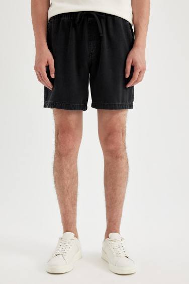 شورت قطن برمودا قصة مريحة