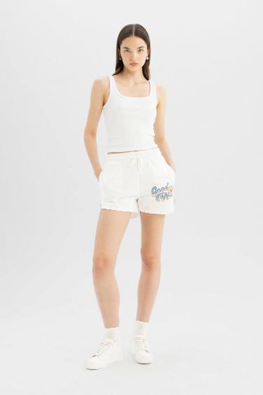 Regular Fit Printed Shorts