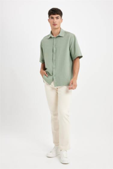 Jean Sergio droit à taille normale Coupe régulière