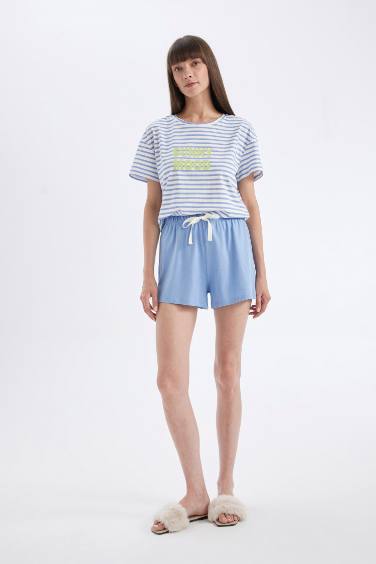 Ensemble pyjama 2 pièces rayé