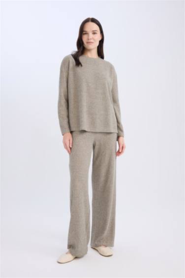 Flare Fit Normal Waist Straight Leg Camisole Trousers