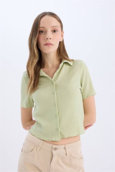 Slim Fit Short Sleeve Shirt