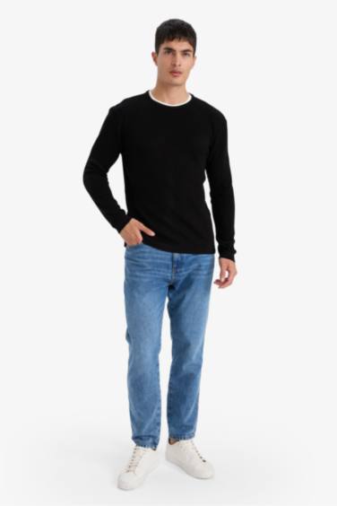 Relax Fit Crew Neck Knitwear Pullover